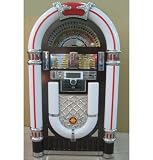 Steepletone Cd Record Rock 1 Jukebox With Record Player