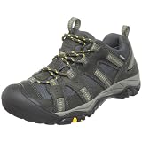 Keen Mens Siskiyou WP Waterproof Trail Shoe,Dark Shadow/Yellow,11.5 M US
