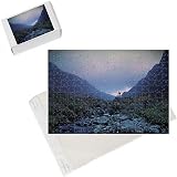 Jigsaw Puzzles of Cyclist on mountain bike, Honister Pass, The Lake District, Cumbria, England, from Robert Harding