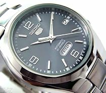 Seiko Wrist Watches-Seiko 5 Men's SNK621 Automatic Mechnical Self-Winding Grey Dial Watch