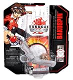 Spinmaster Bakugan Gundalian Invaders Series BAKUSPIN with 1 Spin Controller, 1 Clear Subterra Brown Bakugan Ball with DNA Code, 1 Ability Card and 1 Metal Gate Card