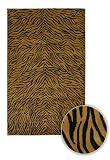 Chandra Rugs Aadi Animal Print Tiger Rug 1401 2'6x7'6
