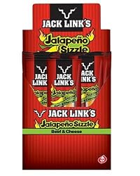 Jack Links Combo Pack Jalapeno Sizzle Beef & Cheese, 1.2-Ounce Packages (Pack of 32)