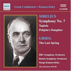 Symphony No. 7/Last Spring (Koussevitzky, Boston So/BBC So)