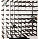 72 Bottle Wine Rack Kit - Dark Stained Oak