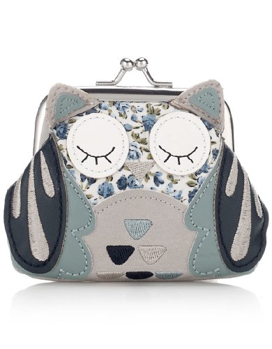 Accessorize Womens Owl Clipframe Purse