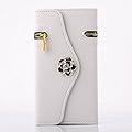 iPhone 6 Plus Case, JCmax [Zipper Style] Premium Flip Wallet PU Leather Case With Hand Strap [Kickstand Feature] [Card Slots] [Cash Holder] For Apple iPhone 6 Plus / iPhone 6S Plus 5.5 inch