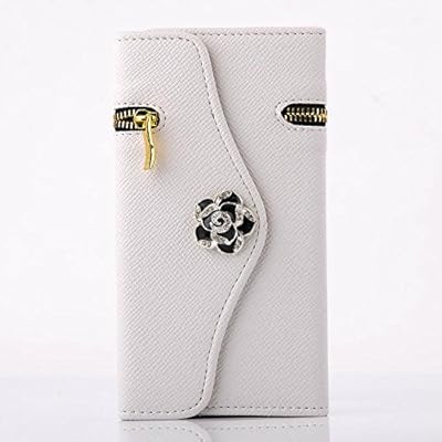 iPhone 6 Plus Case, JCmax [Zipper Style] Premium Flip Wallet PU Leather Case With Hand Strap [Kickstand Feature] [Card Slots] [Cash Holder] For Apple iPhone 6 Plus / iPhone 6S Plus 5.5 inch