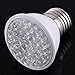 Ultra Bright 110V 1.9W E27 38 LED White Light Bulb Lamp
