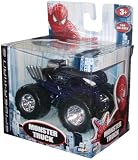MGA Marvel Spider-Man 3 Vehicle 1:64 Scale Die Cast Metal Monster Truck - Black Venom Racer