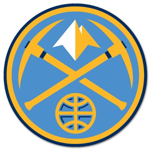 Denver Nuggets NBA Basketball sticker 4" x 4"
