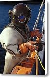 Sponge Diver Canvas Print / Canvas Art - Artist Carl Purcell