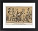 Framed Prints of Satire On Fashions 1869 from Mary Evans