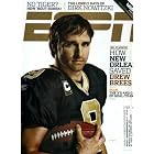 ESPN January 25 2010 Drew Brees New Orleans Saints Purdue on Cover, Dirk Nowitzki Dallas Mavericks,... by ESPN Magazine