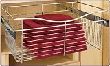 18 inch Double Pull-Out Chrome Wire Baskets