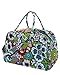 Belvah Quilted Floral Paisley Weekender Duffel Bag