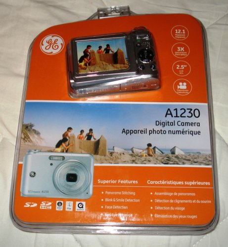 GE A1230 12.1 Megapixel Digital Camera