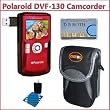 Polaroid DVF-130 USB Camcorder with 2.0-inch LCD Display (RED) YouTube Camera Ready
