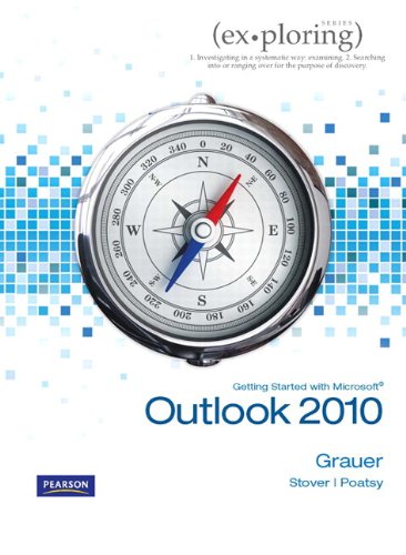 Exploring Getting Started with Microsoft Outlook 2010 (Exploring (Delmar))