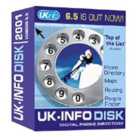 UK-Info Disk 6.5 Phone Directory