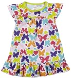 Carter's Toddler Girls Butterfly Flutter Sleeve Jersey Nightgown (3t)
