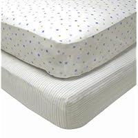 Koala Baby - 2 Pack Star and Stripe Sheets