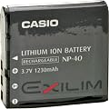 Casio NP-40 Battery for EXILIM Cameras
