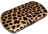 5.5" SUPER SLIM WALLET - LEOPARD PRINT (THIN ENOUGH TO FIT INTO POCKETS!)
