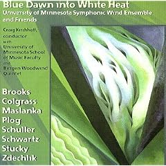 BLUE DAWN INTO WHITE HEAT by UNIV MINNESOTA BANDS:VAR (Audio CD - 1980)