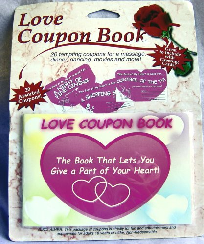 Love Coupon Book 20 Tempting Coupons for a Massage, 
