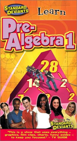 Standard Deviants: Pre-Algebra 1