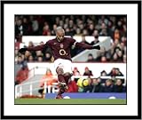 Thierry Henry Arsenal - Kicking - Framed 8x10 Photograph