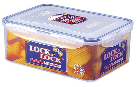 ISI HPL826 Vorratsdose 2,60l recht. Lock&Lock, 250x180x93mm