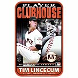 MLB San Francisco Giants Tim Lincecum 11-by-17 Inch Locker Room Sign