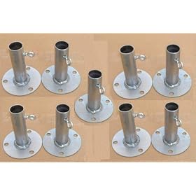 Click here to buy 9 Canopy Foot Pads by Import.