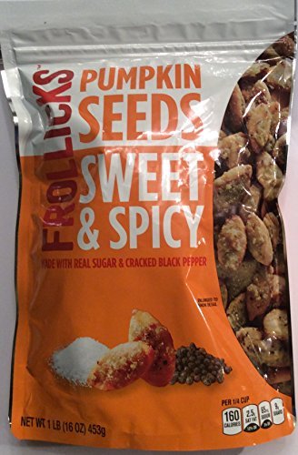 Frollicks Pumpkin Seeds Sweet and Spicy, 20 Ounce (Pack of 2)