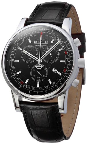 Kronsegler DR.HOUSE Herren Chronograph stahl-schwarz Preisvergleich