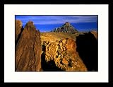 Great American Picture IS825047 Factory Butte Utah Framed Photograph - Russell Burden