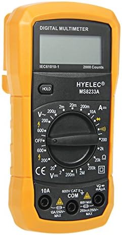 AC/DC Digital LCD Multimeter Voltage Current Meter Voltmeter Ammeter Tester