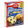 Betty Crocker Muffin Mix, Wild Blueberry, 18.25-Ounce Boxes (Pack of 12)