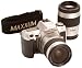 Minolta Maxxum HTsi 35mm SLR Camera Kit w/ 28-80mm & 70-210mm Lenses, Silver