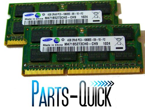 8GB 2x 4GB Apple iMac Core i3 i5 i7 Mid 2010 DDR3 PC3-10600 204 pin 1333MHz SODIMM Memory RAM