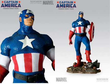 Captain America Statue