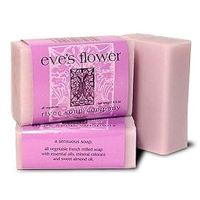 River Soap Company Simple Wrap Bar Soap, Eve's Flower, 4.5 Ounces, Large