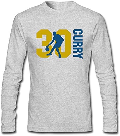 NBA MVP Stephen Curry Logo T-shirt XL HeatherGray For Men Cotton