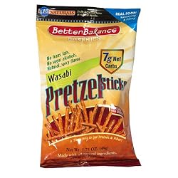 Kay's Naturals Pretzel Sticks, Wasabi, 1.75-Ounce Bags (Pack of 12)