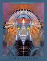 Shaman with Red Mask Art Poster Print by Tom Perkinson, 25x32