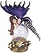 StealStreet SS-G-91268 Fairy Collection Crystal Ball LED Light Figure Decoration Collectible