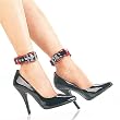 Pleaser Shoes Women's STILETTO, 5-Inch High Heel w/Classic Closed Toe Pump W/Ankle Cuff 113