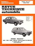 Revue Technique Automobile, num&eacute;ro 272.4. Ford Escort, tous mod&egrave;les (de 1968 &agrave; 1975)